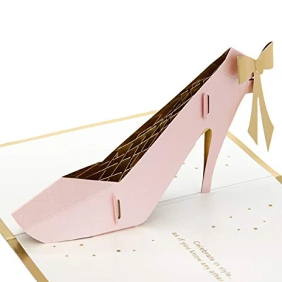 Image of Hallmark Signature Paper Wonder Pop Up Birthday Card for Women (Shoes)