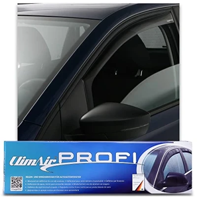 Image of ClimAir CLI0033277 Window Visors compatible with Volkswagen Transporter T5 2003 2015 &amp; T6 , Smoke