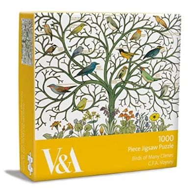 Image of V&amp;A Museum Voysey Birds 1000 Piece Jigsaw Puzzle