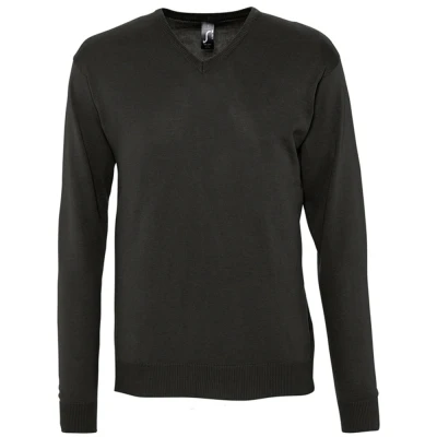 Image of SOLS Mens Galaxy V Neck Sweater (Black) Size X Large