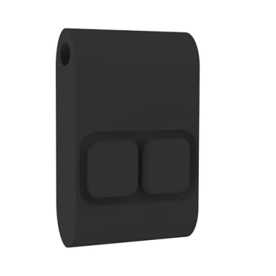 Image of Kinetic Silicon Fob for Candeo RF receiver modules (2 button, black)