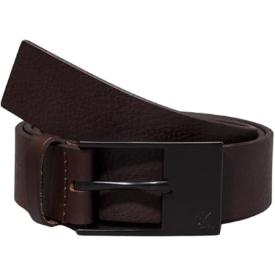 Image of Calvin Klein Men&#039;s Classic Commercial Leather Belt, Brown (Bitter Brown), 39,4 inches