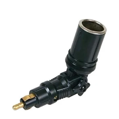 Image of K M Electronics® Hella Plug to Standard Cigar Cigarette Lighter Socket Adaptor 12V 24V 8A MAX