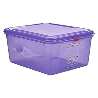 Image of Genware 12480AL Pro Colour Coded Container 1/2/10 L Purple