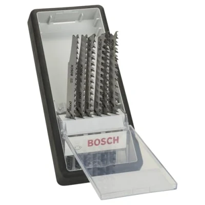 Image of Bosch 2607010572 Wood Jigsaw Blade Set (6 Piece)