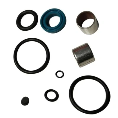 Image of RockShox Service 200 Hour/1 Year Kit (Includes Sealhead Seals, Piston Seal, Glide Rings, Ifp Grease) Super Deluxe Coil (2018+): Black