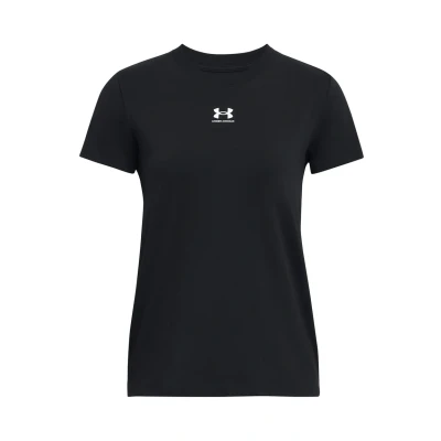 Image of Under Armour Campus CORE Sports Tshirt, Women&#039;s, Size: XXL, Black white