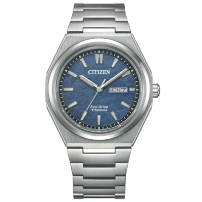 Image of Citizen Mens Silver Watch AW0130 85L Titanium One Size