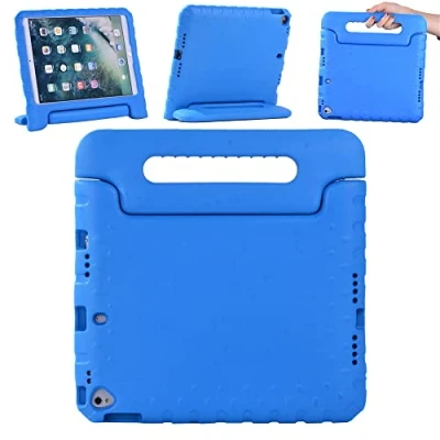 Image of Case for New iPad 10.2 Inch 2021/2020/2019 (9th/8th/7th Gen), Shockproof Lightweight Convertible Handle Stand Protective Kids Fit Pro 10.5&quot; 2017, Air 3 10.5 2019 (Blue)