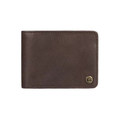 Image of Quiksilver MACK Wallet, Men&#039;s, Size: Medium, Chocolate brown