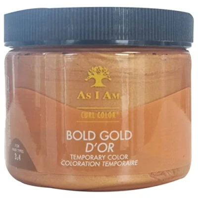 Image of As i Am Curl Color Bold Gold 6oz