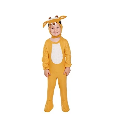 Image of Xmas Reindeer Fancy Dress Costume Toddler (3 Years)