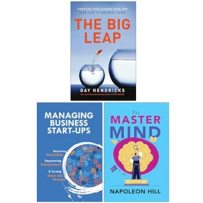 Image of The Big Leap, Managing Business Start Ups &amp; Master Mind 3 Books Collection Set