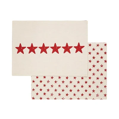 Image of Dexam Star Set of 2 Placemats Natural