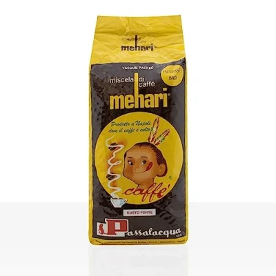 Image of Coffee PASSALACQUA MEHARI Espresso BAR Pack 1Kg Beans