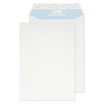 Image of Blake Secure C4 324 x 229 mm 125 gsm Tear Resistant Pocket Peel &amp; Seal Envelopes (TR8800) White Pack of