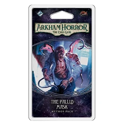 Image of Fantasy Flight Games Arkham Horror The Card Game: Mythos Pack 2.4. Pallid Mask Game Ages 14+ 1 to 4 Players 60 120 Minutes Playing Time