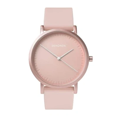 Image of Sekonda Men Analog Japanese Quartz Watch with Silicone Strap 40406