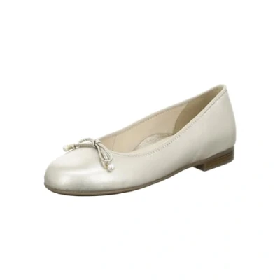 Image of ARA Women&#039;s Sardinia Ballet Flat, Platinum, 8 UK