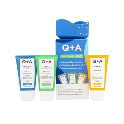Image of Q+A Bodycare Heroes 3 items