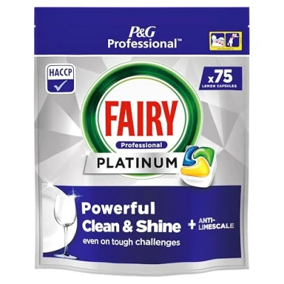Image of Fairy Platinum All in One Dishwasher Tablets (75 Lemon)