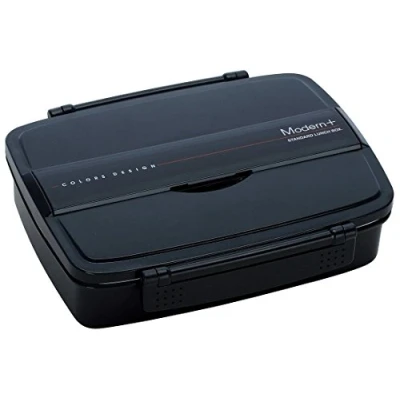 Image of Skater Japanese Modern/Traditional Compartmental Bento Box, 870ml, Chopsticks