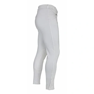 Image of Shires Saddlehugger Riding Breeches in White Mens 34,