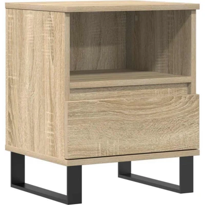 Image of vidaXL Nachttisch Sonoma Eiche 40x35x50 cm Spanplatte