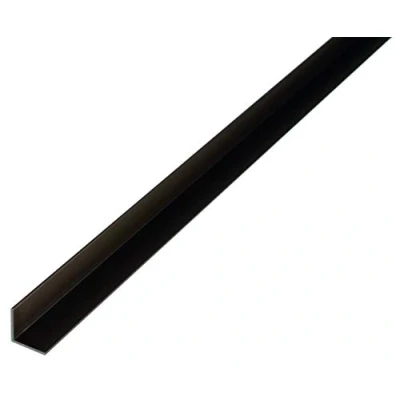 Image of Gah Alberts 480035 Angle Profile with Equal Length Arms x Width Height Thickness 1000 25 2 mm Aluminium Anodised Bronze