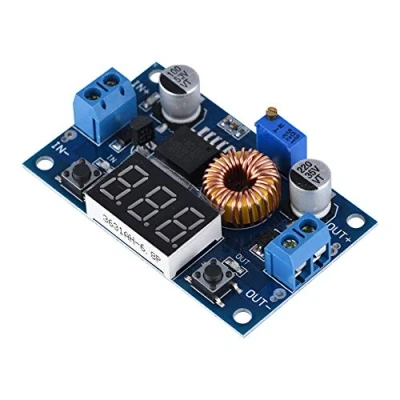 Image of High Efficiency DC to Buck Converter 5A 75W Adjustable Step down Module Voltage Regulator with LCD Display