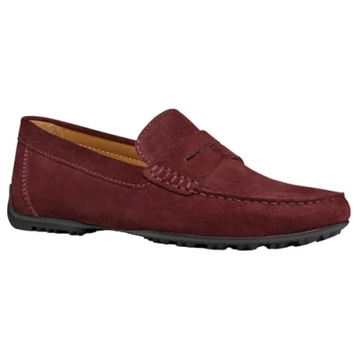 Image of Geox Men&#039;s U Kosmopolis + Grip Moccasin, Wine Red, 9 UK