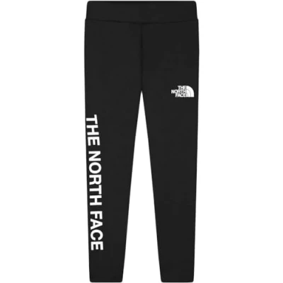 Image of THE NORTH FACE Girl&#039;s Graphic Tights, TNF Black, 140 (EU)