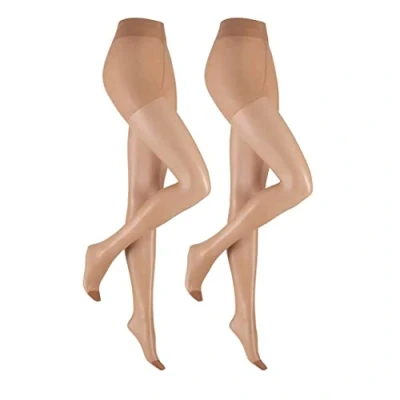 Image of Hudson Women&#039;s Lilly Lafina Tights, 15 DEN, Beige (Make up 0019), 3.5/7.5 (Size: 36/40), 1 Pair