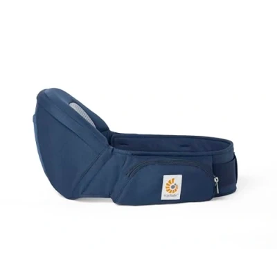 Image of Ergobaby Lift Hip seat Baby Carrier with for Babies and Toddlers from 6 Months (7.7 kg 20.4 kg), Carrier, Midnight Blue