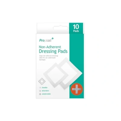 Image of ProPlast Non Adherent Dressing Pads Pack of 10