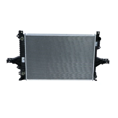 Image of 13119056, 1333169, 31319056, 31319062, 36000085 Engine radiator NRF 53532 Aluminium 620mm 445mm 41mm with mounting parts Brazed cooling fins