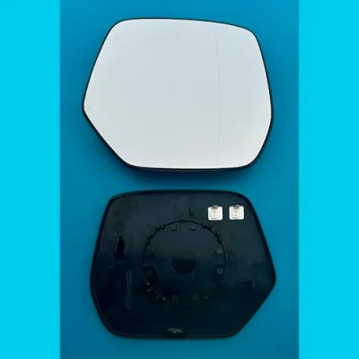 Image of Door Wing Mirror Glass Fits to Honda CR V (2012 2022) Heated Base Plate Right Hand Driver Side
