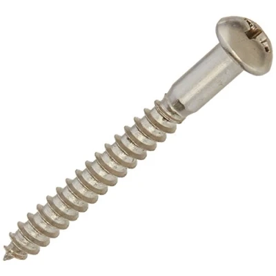 Image of Fender Mounting Screws Vintage Strat Phillips Head, Nickel