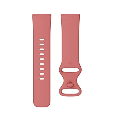 Image of Fitbit Official Versa 4 Sense 2 Infinity Band (compatible with 3 &amp; Sense), Pink Sand