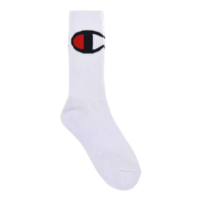 Image of Champion Y08SX Mens high top sports socks White Size UK 5.5 8