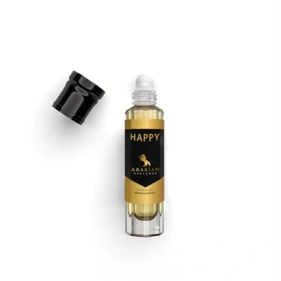 Image of FR148 HAPPY perfume oil for women. 6ml roll on bottle. Arabian Opulence. Citrus/floral/sweet/fresh spicy/green