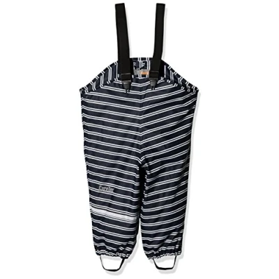 Image of CareTec Unisex Kids Overall Pu W/O Fleece Rain Trousers, White (100), 74 UK