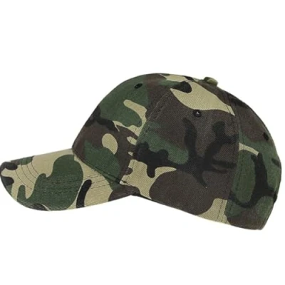 Image of Casual Camo Baseball Cap,Baseball Cap Unisex Adjustable Classic Hat Women Sun Hats Mens Boys Army Camouflage or Hip Hop Sports Outdoor Daily Camping