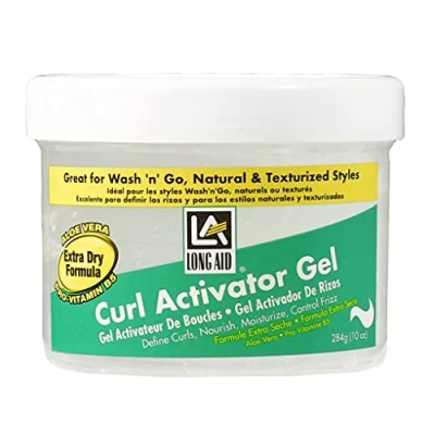 Image of Long Aid Curl Activator Gel with Aloe Vera Extra Dry 310 ml
