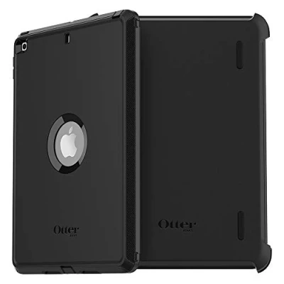 Image of OtterBox Defender Case for iPad 10.2 Inch (7th gen 2019 / 8th 2020 9th 2021), Shockproof, Ultra Rugged Protective with built in Screen Protector, 2x Tested to Military Standard, Black