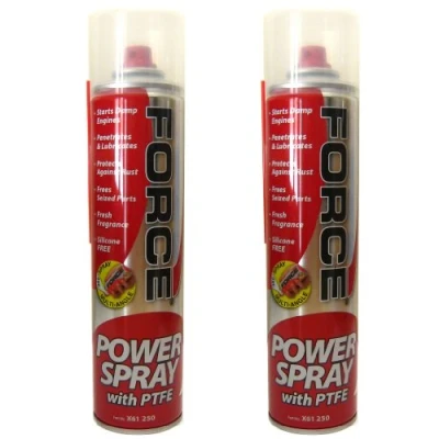 Image of All Trade Direct 2 X 400Ml Power Penetrating Oil Aerosol Spray Ptfe Multi Purpose Lubricant Wd40