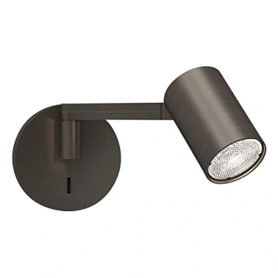 Image of Ascoli Swing LED Reading Light Bronze, GU10