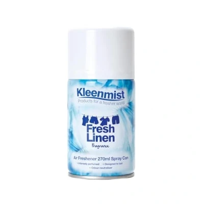 Image of Kleenmist Air Freshener and Odour Neutraliser 270ml Fresh Linen Fragrance