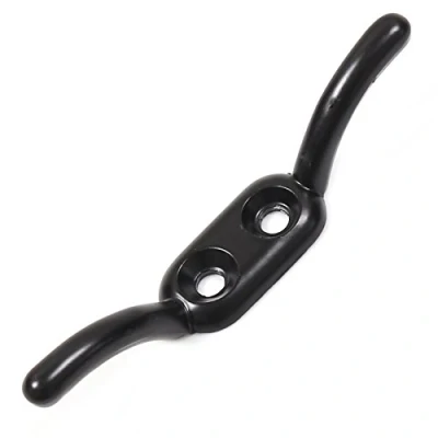 Image of 10x 90mm Washing Line Cleat Hooks Heavy Duty Trailer Rope Tiebacks