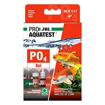 Image of JBL Proaquatest PO4 Phosphate Koi Water Test Kit with 50 Tests and Accessories for Garden Ponds